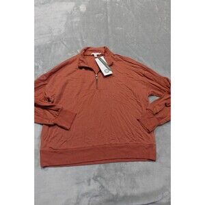 NEW Threads 4 Thought Mens Size Small Sustainable Ethically Made  Zip Up Sweater